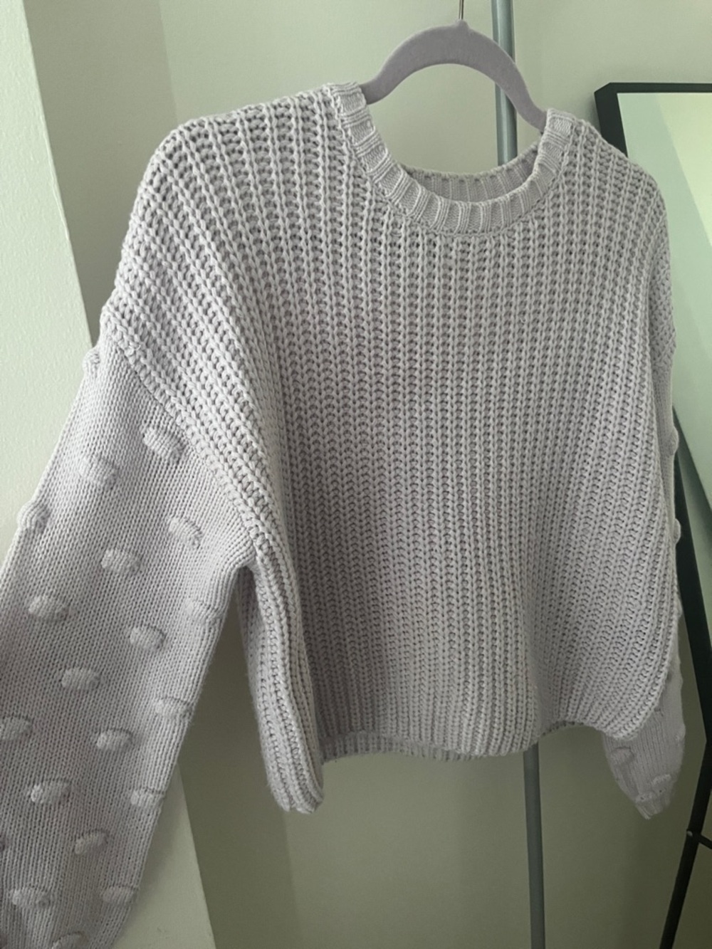 Chunky Knit Crewneck Sweater